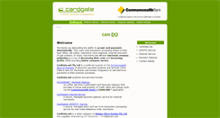 Desktop Screenshot of cardgate.net