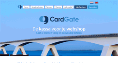 Desktop Screenshot of cardgate.com